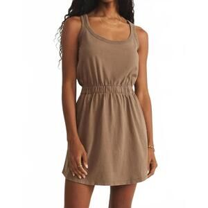 open lace back dress Z SUPPLY- CAROLINA RIB MINI DRESS
